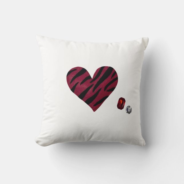 Zebra-heart Kudde (Framsida)
