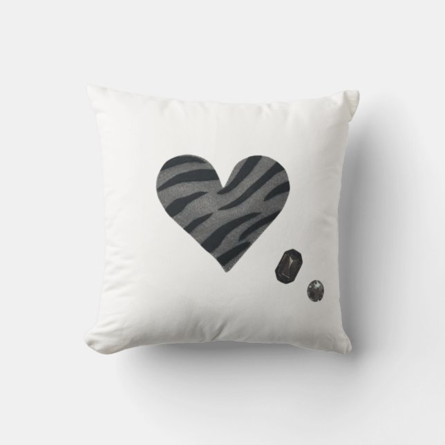 Zebra-heart Kudde (Framsida)