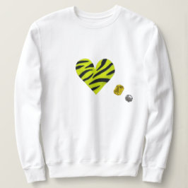 Zebra-heart T Shirt