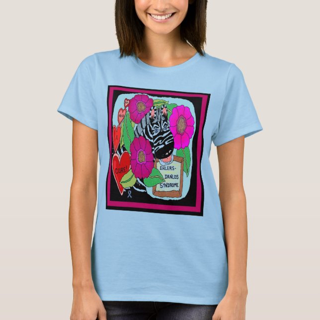 Zebra-Hearts T-shirt (Framsida)