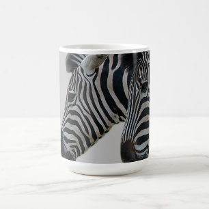 Zebra-huvuden Kaffemugg