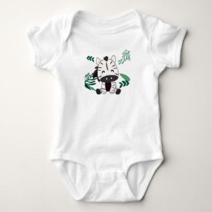 Zebra i jungle Sweet Animals for Children T Shirt