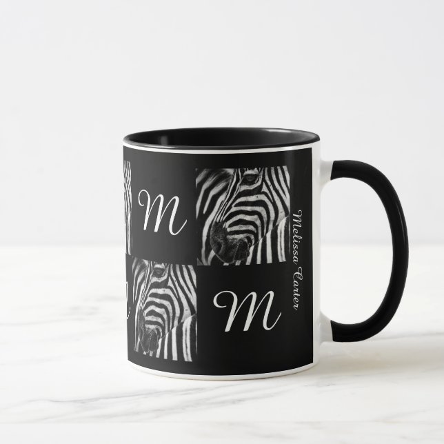 Zebra Illusion Mugg (Höger)