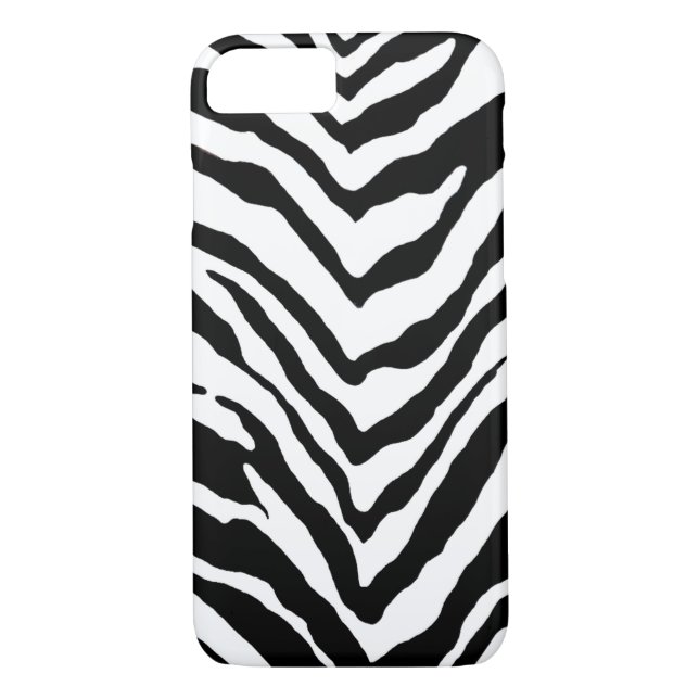 Zebra iPhone 7 Fodral Case-Mate iPhone Skal (Baksida)