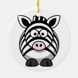 Zebra jul Ornament