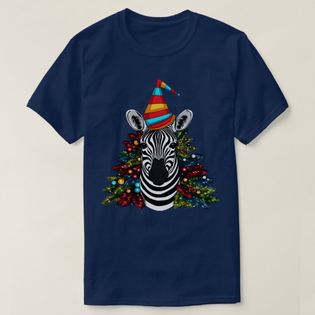 Zebra jul t shirt (Design framsida)