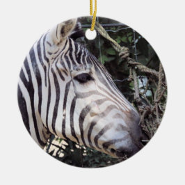 Zebra Julgransprydnad Keramik