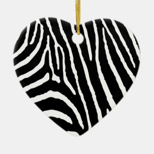 Zebra Julgransprydnad Keramik
