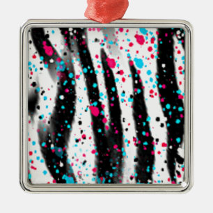 Zebra Julgransprydnad Metall