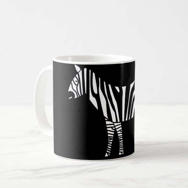 Zebra Kaffemugg (Framsida vänster)