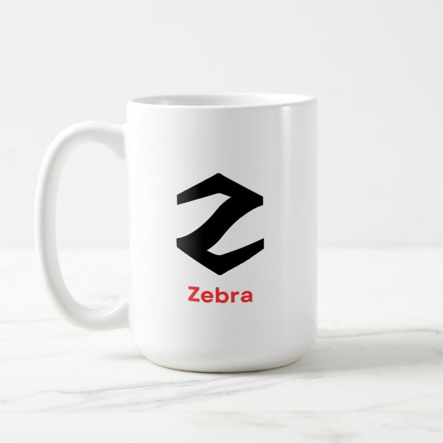Zebra Kaffemugg (Vänster)