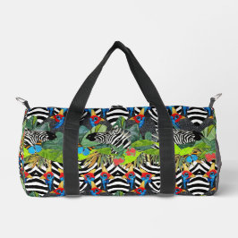 Zebra kanga Duffle Bag