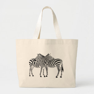 Zebra Kärlek Jumbo Tygkasse