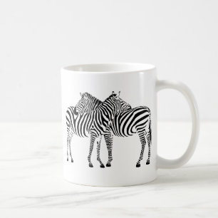 Zebra Kärlek Kaffemugg