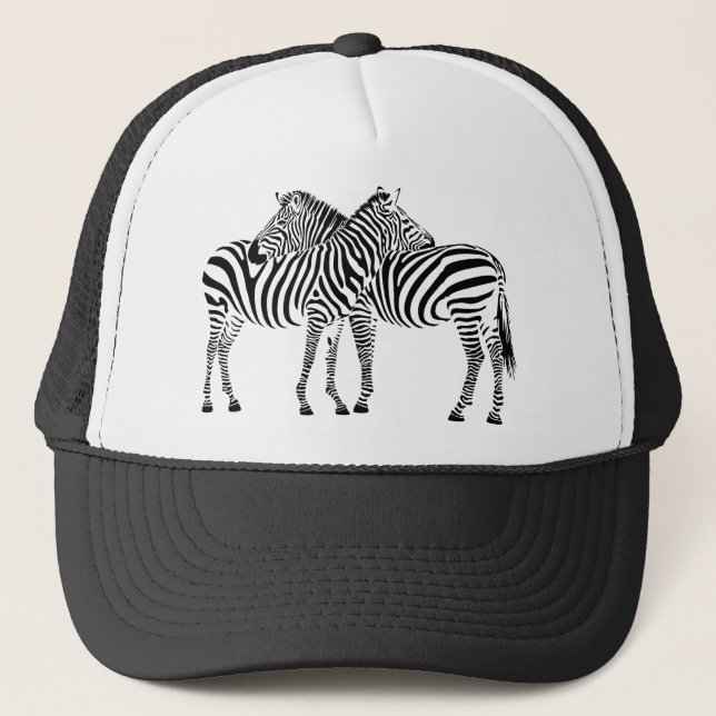 Zebra Kärlek Truckerkeps (Framsida)
