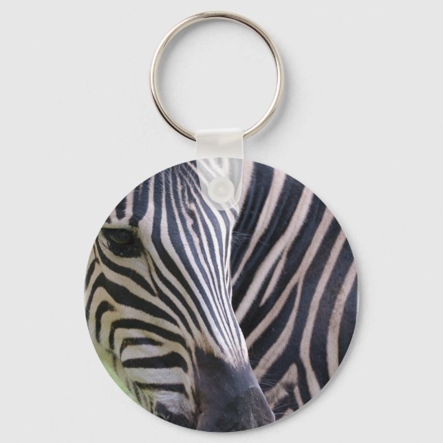 Zebra Keychain Nyckelring (Framsida)
