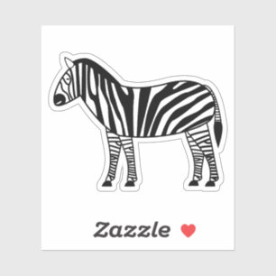 Zebra Klistermärken
