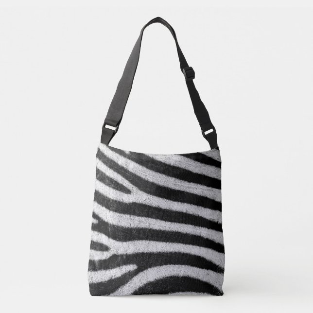 Zebra-korssäck Axelväska (Framsida)