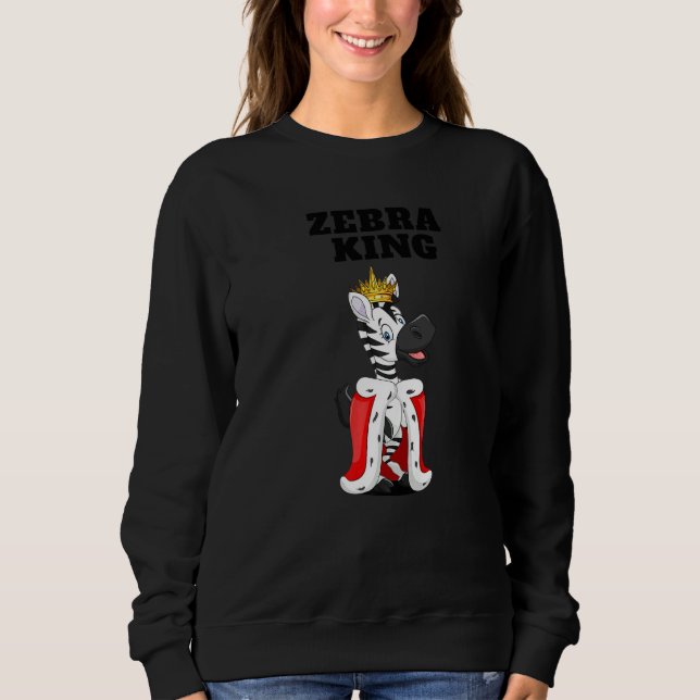 Zebra Kung Boys Zebra Manar Zebra T Shirt (Framsida)