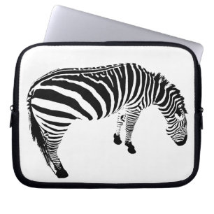 zebra laptop fodral