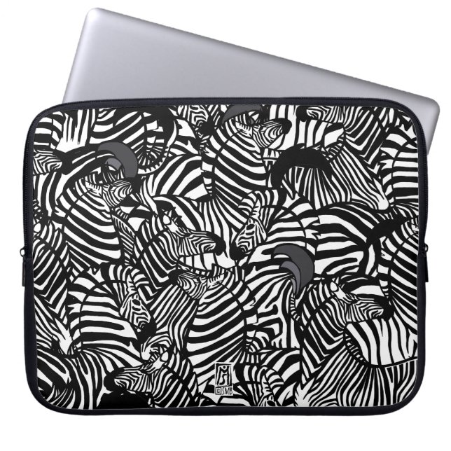 Zebra Laptop sleeve Fodral (Framsidan)