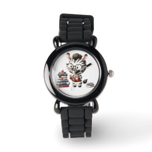 Zebra Läsböcker. Armbandsur