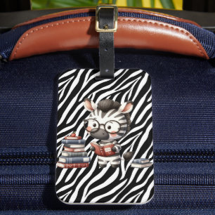 Zebra Läsböcker. Bagagebricka