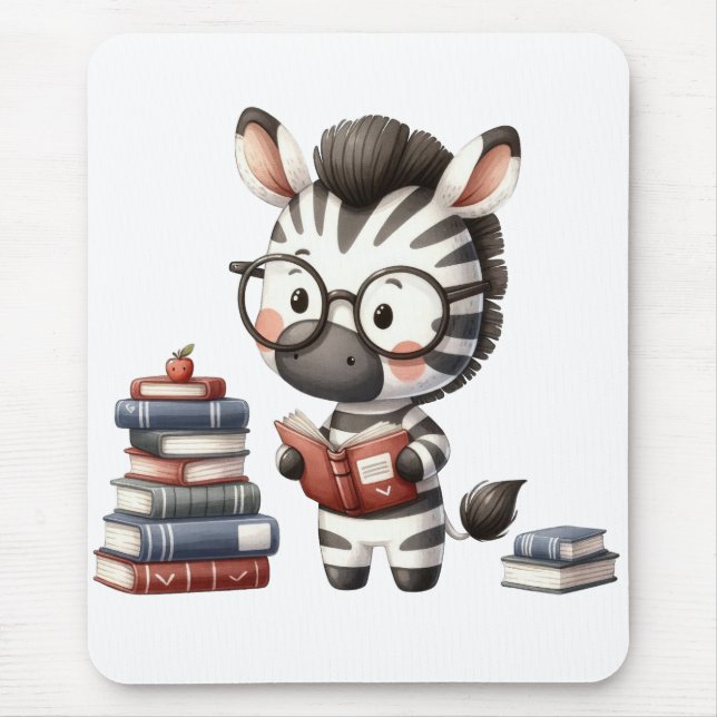 Zebra Läsböcker. Musmatta (Framsidan)