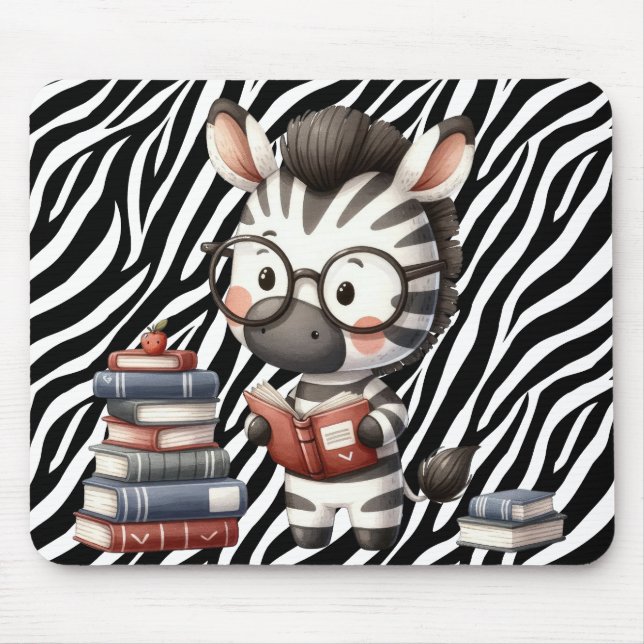 Zebra Läsböcker. Musmatta (Framsidan)