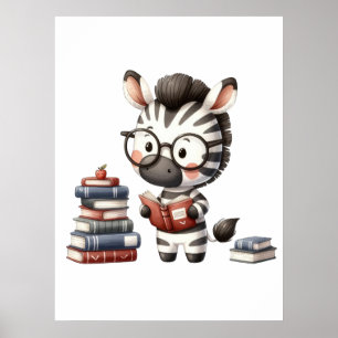 Zebra Läsböcker. Poster