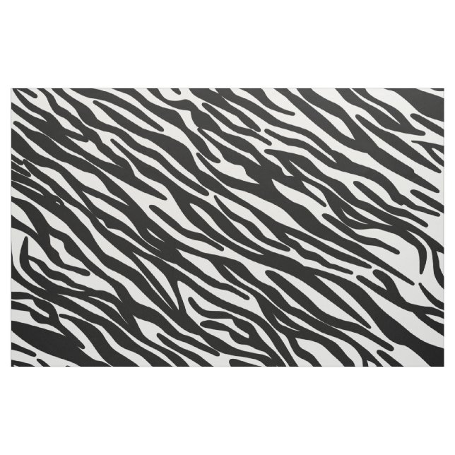 Zebra Linjer Tryck, Afrikansk Safari Zebra Hud Tyg (Yard)