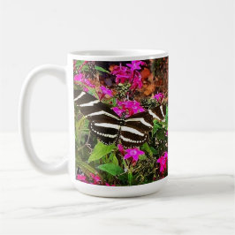 Zebra Longwing Butterfly Kaffemugg