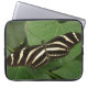 Zebra Longwing Butterfly Laptop sleeve (Framsidan)