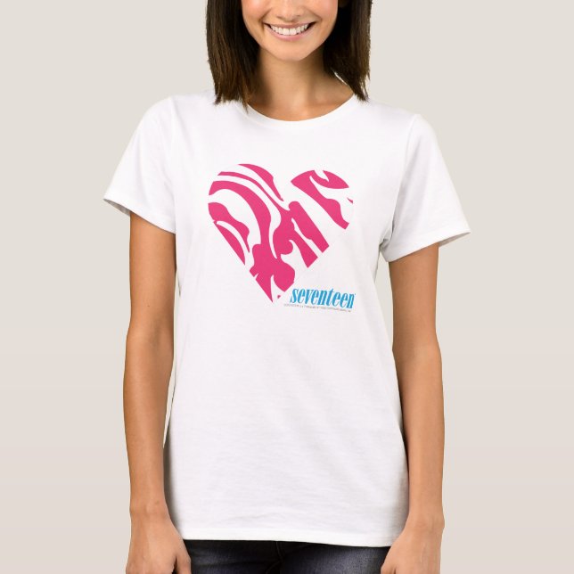 Zebra Magenta 2 Tee (Framsida)