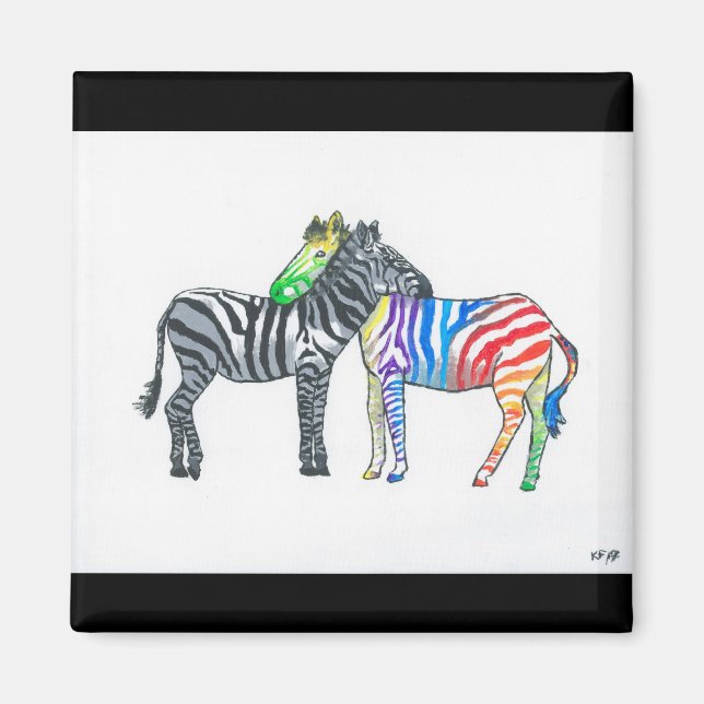 Zebra Magnet (Framsidan)