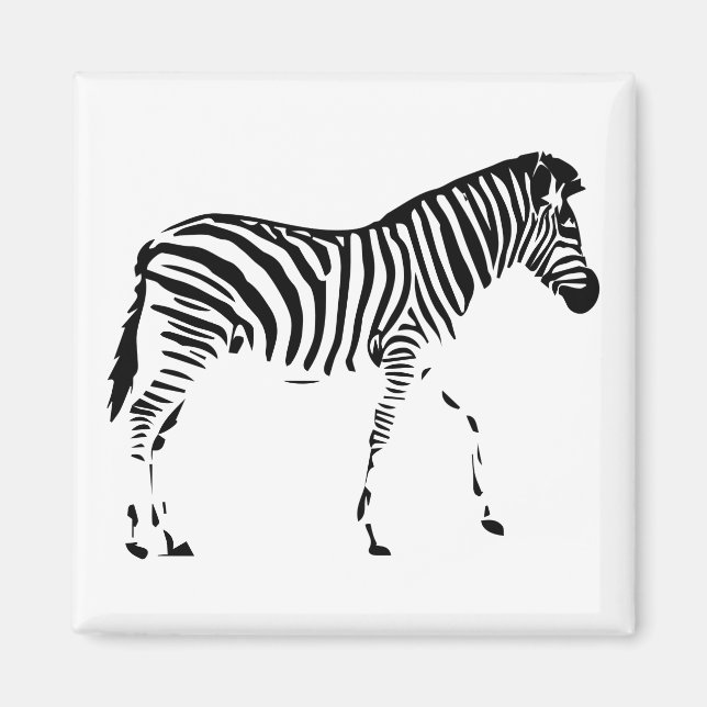 Zebra Magnet (Framsidan)