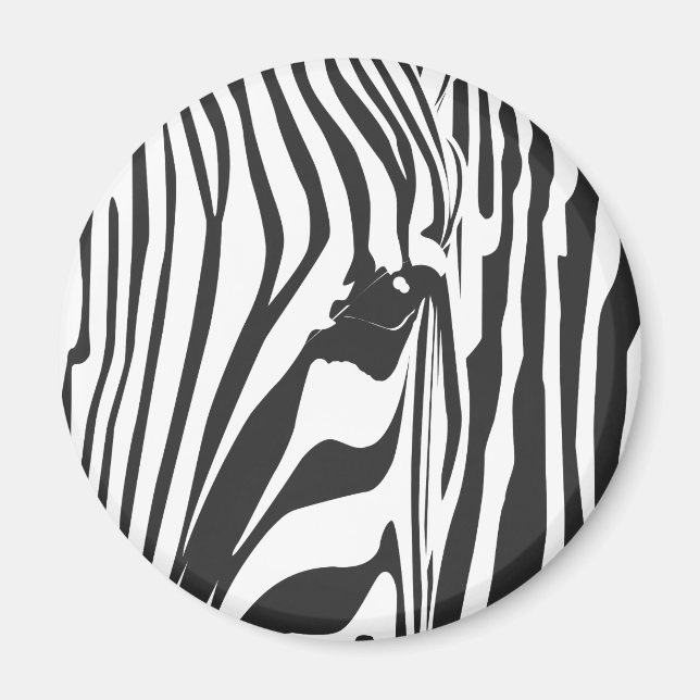 Zebra! Magnet (Framsidan)
