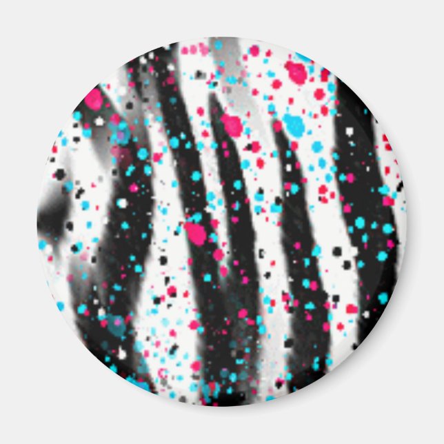 Zebra Magnet (Framsidan)