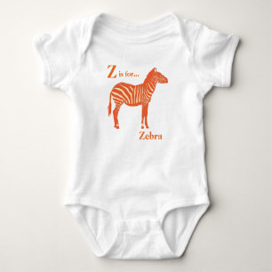 Zebra - Mandarin och lätt orange Tröja