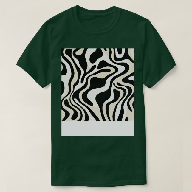 Zebra Mirage 4 T Shirt (Design framsida)