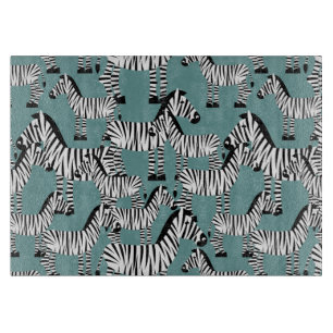 Zebra mönstrad