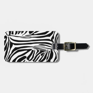 Zebra mönstrad bagagebricka