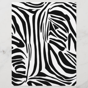 Zebra mönstrad brevhuvud