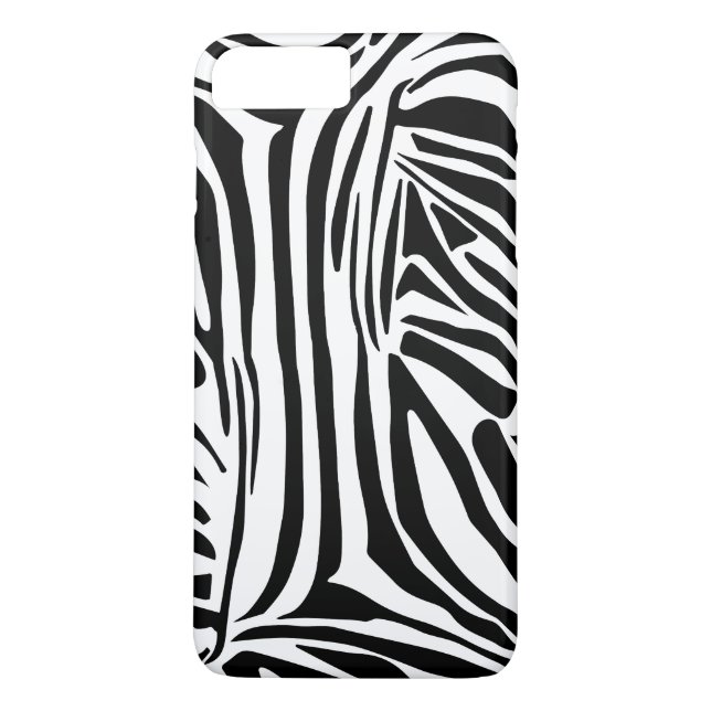 Zebra mönstrad Case-Mate iPhone skal (Baksida)