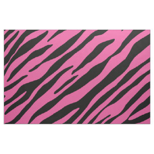 zebra mönstrad djurtryck, svart och rosa tyg