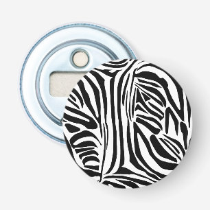 Zebra mönstrad flasköppnare