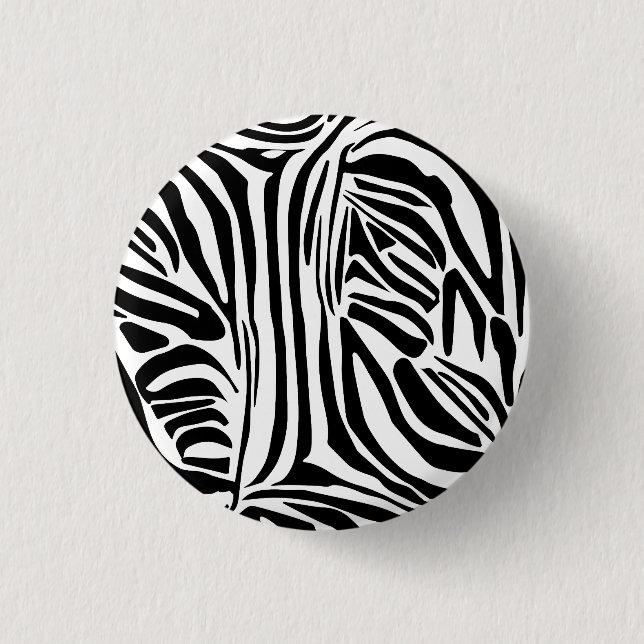 Zebra mönstrad knapp (Framsida)