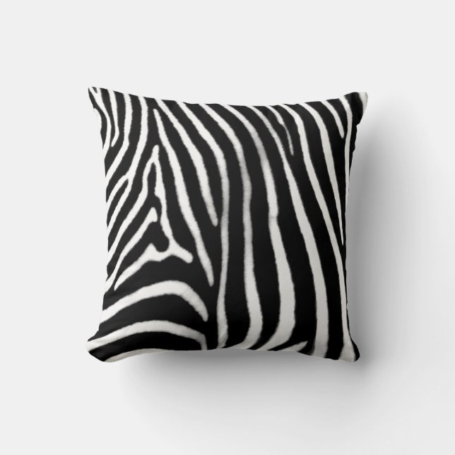 Zebra mönstrad_ kudde (Framsida)