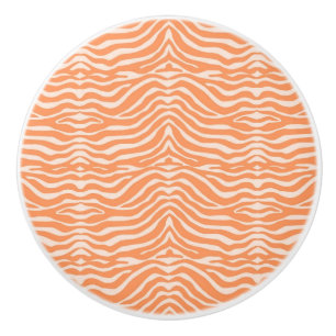 Zebra mönstrad orange knopp