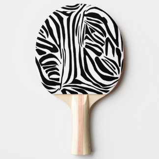 Zebra mönstrad pingisracket